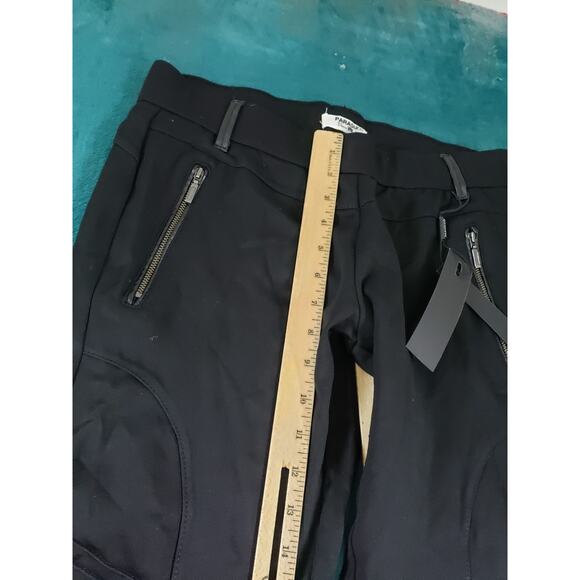 Parasuco Dress Pants Size Large Womens Black Stretch Mid Rise Straight Ankle NWT - Picture 6 of 11